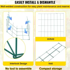 VEVOR Tomato Cages, 14.6