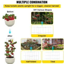 VEVOR Tomato Cages, 11.8
