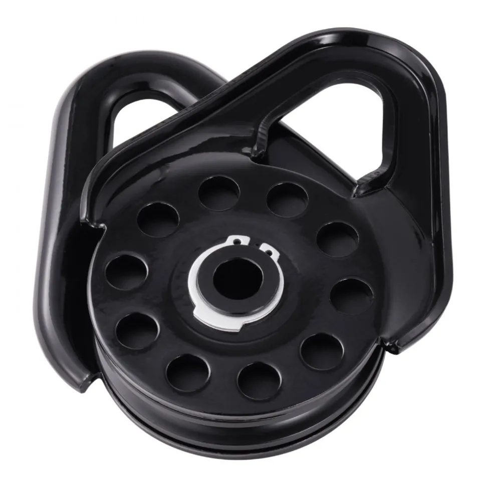 VEVOR 14.5 Ton Snatch Block for Winch Recovery, Heavy Duty 32,000 lbs Break Strength, Work with 3/8 inch Rope, Compact Offroad Recovery Accessory for Towing & Recovery on Truck, Tractor, ATV & UTV
