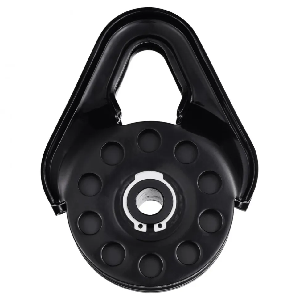 VEVOR 14.5 Ton Snatch Block for Winch Recovery, Heavy Duty 32,000 lbs Break Strength, Work with 3/8 inch Rope, Compact Offroad Recovery Accessory for Towing & Recovery on Truck, Tractor, ATV & UTV