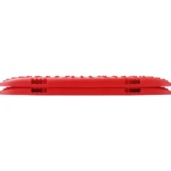 VEVOR 10 TON Traction Boards with PP Material, Recovery Boards for Off-road Vehicles/Cars/Pickups/SUVs/RVs, Pair Tire Traction Mats on Snow, Sand, Mud and Loose Terrain, Storage Bag, Long, Red