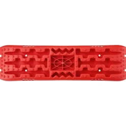 VEVOR 10 TON Traction Boards with PP Material, Recovery Boards for Off-road Vehicles/Cars/Pickups/SUVs/RVs, Pair Tire Traction Mats on Snow, Sand, Mud and Loose Terrain, Storage Bag, Long, Red