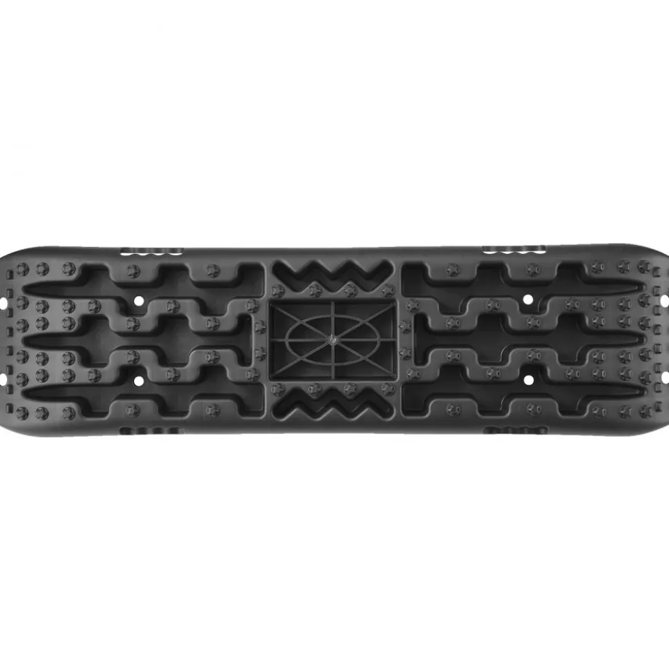 VEVOR 10 TON Traction Boards with PP Material, Recovery Boards for Off-road Vehicles/Cars/Pickups/SUVs/RVs, Pair Tire Traction Mats on Snow, Sand, Mud and Loose Terrain, Storage Bag, Long, Black