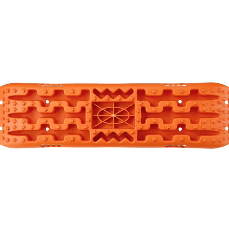 VEVOR 10 TON Traction Boards with PP Material, Recovery Boards for Off-road Vehicles/Cars/Pickups/SUVs/RVs, Pair Tire Traction Mats on Snow, Sand, Mud and Loose Terrain, Storage Bag, Long, Orange