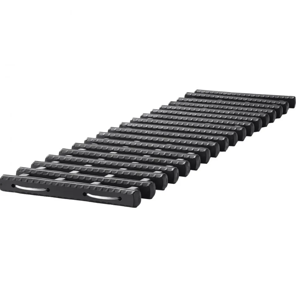 VEVOR 7 TON Traction Boards with TPR Material, Recovery Boards for Off-road Vehicles/Cars/Pickups/SUVs/RVs, Pair Tire Traction Mats on Snow, Sand, Mud and Loose Terrain, Storage Bags, Short, Black