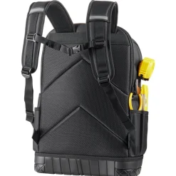 VEVOR Tool Backpack with Tools, 65 Pockets, Heavy-duty Tools Storage Organizer Bags with Laptop Compartment & Molded Base, Electrician Jobsite Backpack for Electrician, Repairman, and HVAC Techs