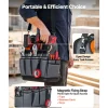 VEVOR Tool Bag, 13.2 Inch, 39-Pocket Open Top Tool Pouch, Portable Electrical Maintenance Toolbox Organizer Storage with Hard Plastic Base, Adjustable Shoulder Strap, for Professionals DIY & Jobsite