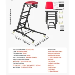 VEVOR Top Automotive Creeper 48
