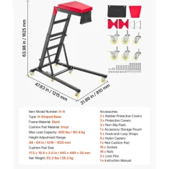 VEVOR Top Automotive Creeper 48