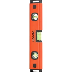 VEVOR Torpedo Level, 4-Piece Included 4/12/24/40 in, Magnetic Leveler Tool Set Aluminum Alloy, with Clear 3 Green Vials, Hanging Hole, Box Beam Multi-angle Measurement for Construction Home Renovation