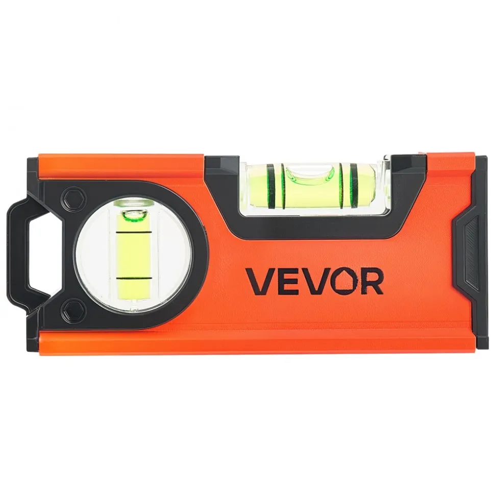 VEVOR Torpedo Level, 4-Piece Included 4/12/24/40 in, Magnetic Leveler Tool Set Aluminum Alloy, with Clear 3 Green Vials, Hanging Hole, Box Beam Multi-angle Measurement for Construction Home Renovation