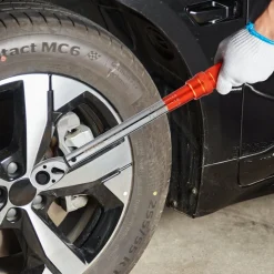 VEVOR Torque Wrench, 10-150ft.lb/14-204n.m 1/2-inch Drive Click Torque Wrench, Dual-Direction Adjustable Torque Wrench Set, Mechanical Dual Range Scales Torque Wrench Kit with Adapters Extension Rod