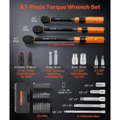 VEVOR Torque Wrench Set 1/4