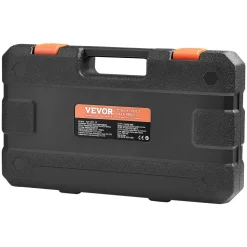VEVOR Torx Bit Socket Set, 34-Piece Solid Star and Tamper Proof T6-T70, S2 Alloy Steel and Cr-V Steel, 1/4 in, 3/8 in, and 1/2 in Drives, with Enhanced Storage Case, Torx Sockets for Hand Use