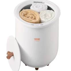 VEVOR Towel Warmers for Bathroom, Towel Warmer Bucket Auto Shut Off for Spa Fits up to 3 Oversized Bath Towels, Blankets, Clothes, Bathrobes, PJ's and More