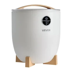 VEVOR Towel Warmers for Bathroom, Towel Warmer Bucket with Child Lock & High-Temp Indicator & 24H Delay Timer & Auto Shut Off Fits up to 4 Oversized Bath Towels, Blankets, Clothes, Bathrobes and More
