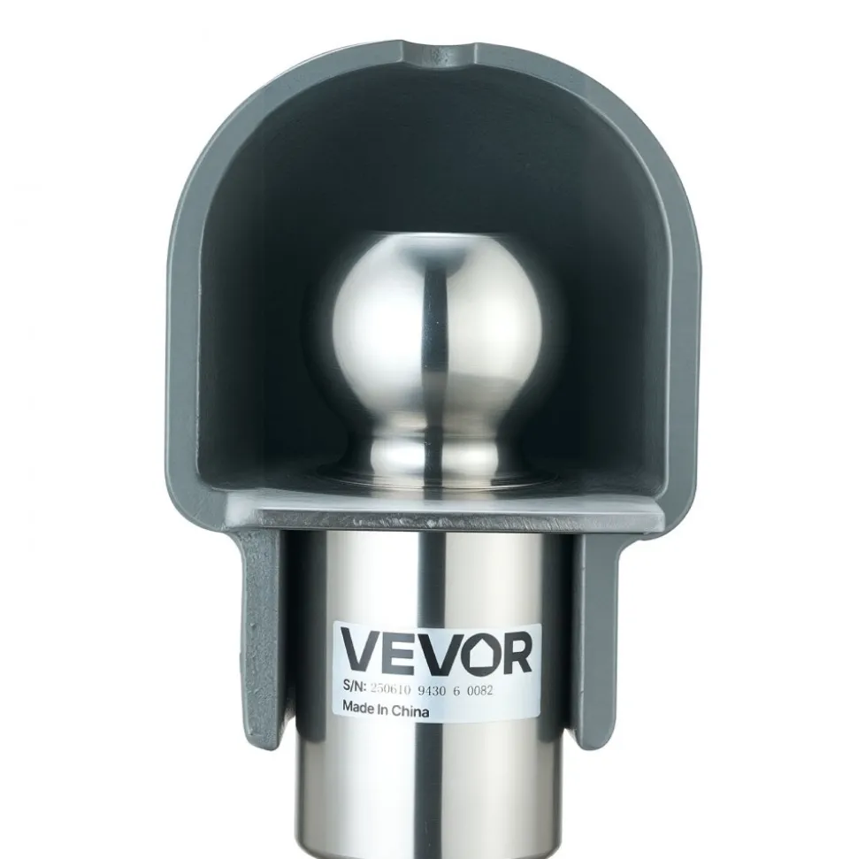 VEVOR Trailer Coupler Lock, Fits 2-5/16-Inch Cast/Bulldog Trailer Couplers, Heavy Duty Trailer Hitch Lock with 3 Keys, Corrision-resistant, Anti-Theft Coupler Ball Locks for RV, Trailer, Boat, Black