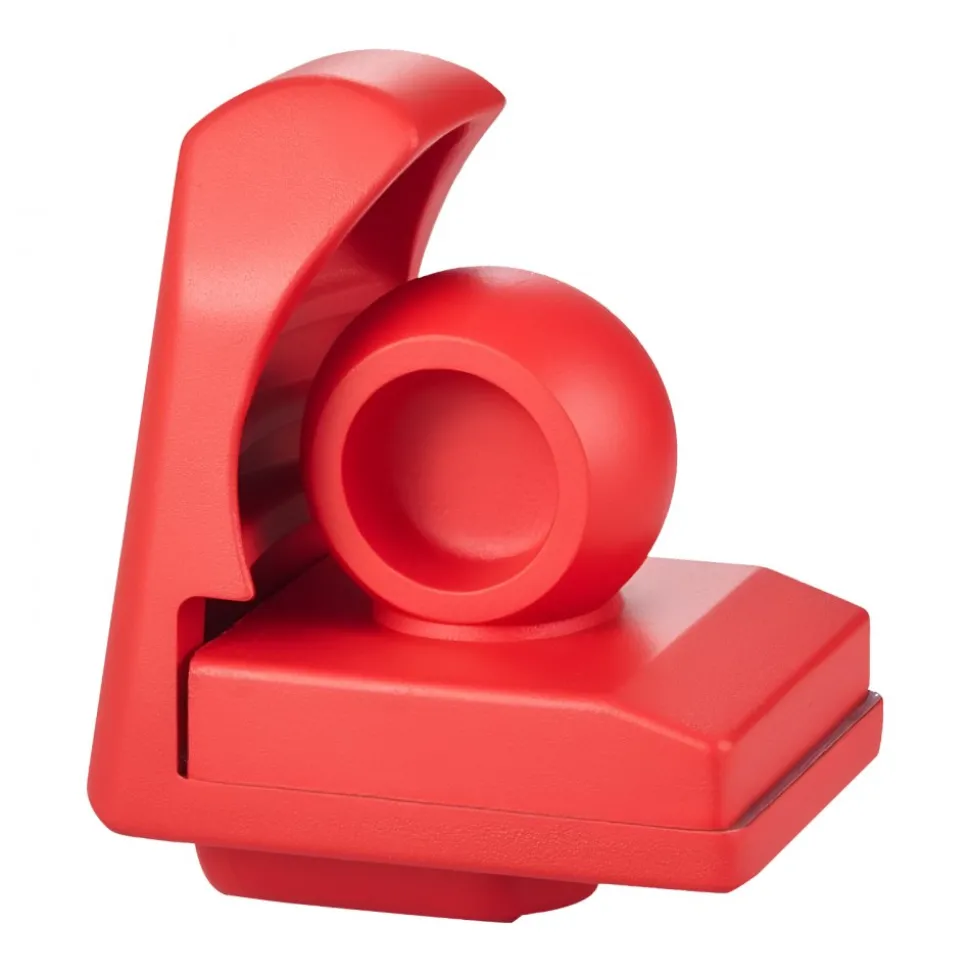 VEVOR Trailer Hitch Lock, Fits for 1-7/8 in, 2 in, 2-5/16 in Couplers, Heavy-Duty Anti-Theft Trailer Ball Lock with 3 Keys, Prying-Resistant & Impact-Resistant, Fits for RVs, Boats, Trailers, Red