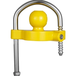 VEVOR Trailer Hitch Lock Kit, Fits for 1-7/8 in, 2 in, 2-5/16 in Couplers, Heavy-Duty Anti-Theft Trailer Ball Lock with Keys, Prying-Resistant, Adjustable Height Design for RVs, Boats, Trailers