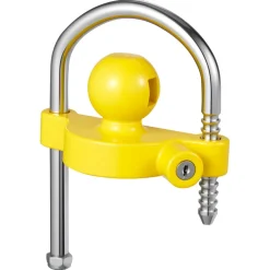 VEVOR Trailer Hitch Lock Kit, Fits for 1-7/8 in, 2 in, 2-5/16 in Couplers, Heavy-Duty Anti-Theft Trailer Ball Lock with Keys, Prying-Resistant, Adjustable Height Design for RVs, Boats, Trailers