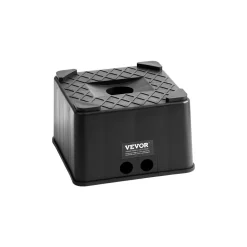 VEVOR Trailer Jack Block, 6" High Heavy Duty RV Leveling Block with 6000 lbs Capacity, RV Jack Stand, Motorcycle Stand, Stool, Camper Accessories for Travel Trailers, 5th Wheels Class A/C Motorhomes