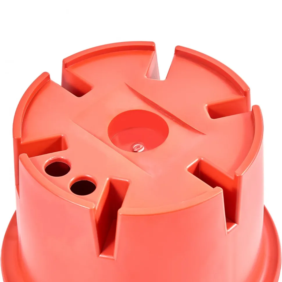 VEVOR Trailer Jack Blocks, 8" High, 2000 lbs Capacity, 8 Pcs Heavy Duty Camper Leveler Kit - 6 RV Leveling Blocks & 2 Pads, Camper Accessories for Travel Trailers, 5th Wheels Class A/C Motorhomes