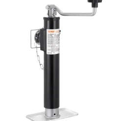 VEVOR Trailer Jack, 2000 lbs Dynamic Load Capacity, Weld-on Pipe-Mount Swivel Trailer Jack, 10