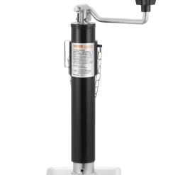 VEVOR Trailer Jack, 2000 lbs Dynamic Load Capacity, Weld-on Pipe-Mount Swivel Trailer Jack, 10