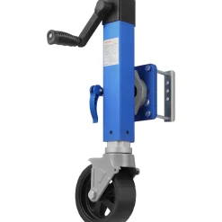 VEVOR Trailer Jack with Wheel, 1600 lbs Heavy Duty Swivel Boat Trailer Jack PP Single Wheel, 10