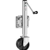 VEVOR Trailer Jack with Wheel, 2000 lbs Load Capacity, Heavy Duty Swivel Boat Trailer Jack with PP Single Wheel & Ergonomic Handle, 12-inch Lift, Fit for RVs, Boats, Horse Trailers, Utility Trailers