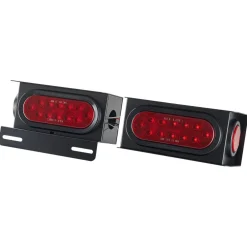 VEVOR Trailer Lights, 10-30V LED Trailer Tail Lights Kit with Stop Brake Turn Tail Clearance (Side) Lamp, Left and Right Waterproof Tow Lighting Kit for Boat Truck Camper RV Snowmobile Bus Caravan