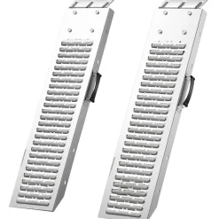 VEVOR Trailer Ramps, 2PCS 39 x 9 in, Heavy-Duty Steel ATV Ramp Set with Anti-Slip Plates, 1200LBS Combined Capacity Loading Ramps for Motorcycles, Lawn Mowers, Farm Tractors, Carts