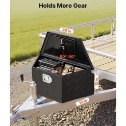 VEVOR Trailer Tongue Box, 26