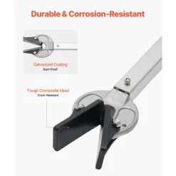 VEVOR Transom Saver, 24-36 in, Adjustable Boat Transom Saver with Composite Head, Corrosion-Resistant Easy-to-Install Transom Savers for Less Than 100 HP Outboard Motor , Fit for Roller & Trailer
