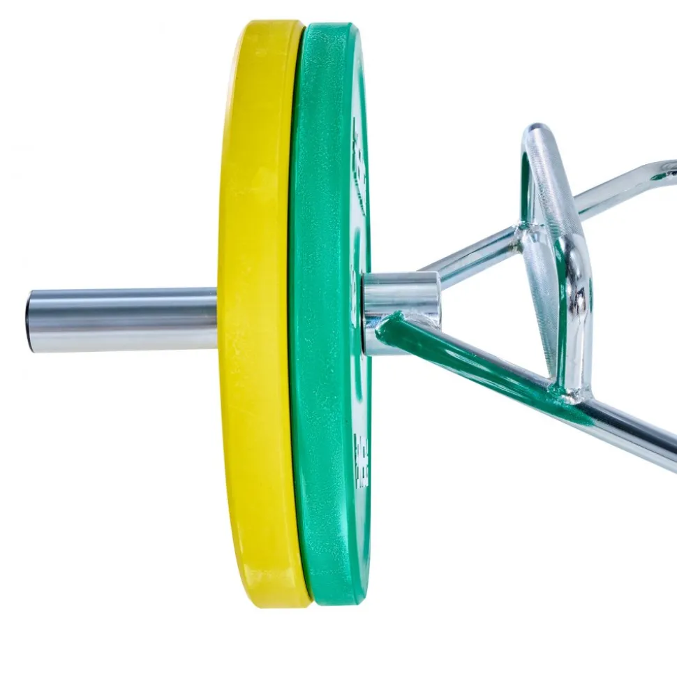 VEVOR Trap Bar Hex Bar, 2-Inch Hex Barbell, 800 LBS Capacity Shrug Bars with Knurled Grips, Weightlifting and Strength Training Equipment, Home Gym for Squats, Deadlifts, Shoulder Presses, Silver