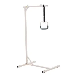 VEVOR Trapeze Bar for Bed Mobility, Heavy-Duty Steel Free Standing Trapeze Bar 250 LBS Weight Capacity, Hospital Bed Pull Up Assist for Elderly & Disabled, Ideal for Hospitals, Nursing Home, Home Care