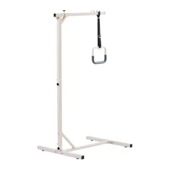 VEVOR Trapeze Bar for Bed Mobility, Heavy-Duty Steel Free Standing Trapeze Bar 250 LBS Weight Capacity, Hospital Bed Pull Up Assist for Elderly & Disabled, Ideal for Hospitals, Nursing Home, Home Care