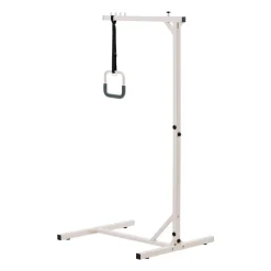 VEVOR Trapeze Bar for Bed Mobility, Heavy-Duty Steel Free Standing Trapeze Bar 250 LBS Weight Capacity, Hospital Bed Pull Up Assist for Elderly & Disabled, Ideal for Hospitals, Nursing Home, Home Care