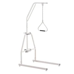 VEVOR Trapeze Bar for Bed Mobility, Bed Trapeze with Clamps and Floor Stand, 250LBS Weight Capacity Bed Pull Up Assist for Elderly, Patients & Disabled, Suitable for Home Care, Hospital, Nursing Home