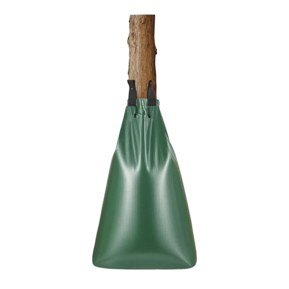 VEVOR Tree Watering Bag, 3 Packs 20 Gallons Watering Bags for New Trees, 5-9 Hours Slow Release Refillable Tree Drip Irrigation Bags with Zipper, Durable Tree Watering System for Deep Root Targeting