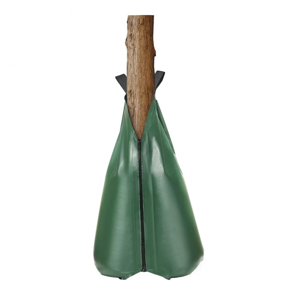 VEVOR Tree Watering Bag, 25 Packs 20 Gallons Watering Bags for New Trees, 5-9 Hours Slow Release Refillable Tree Drip Irrigation Bags with Zipper, Durable Tree Watering System for Deep Root Targeting