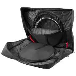 VEVOR Triathlon Bike Travel Bag, Transport Bicycle Storage Carry Bag with TSA Lock & Dual Zipper, Triathlon Bicycle Case Max. Wheelbase 42 in for Travel, Outdoor Use, Train Airplane Subway Transport