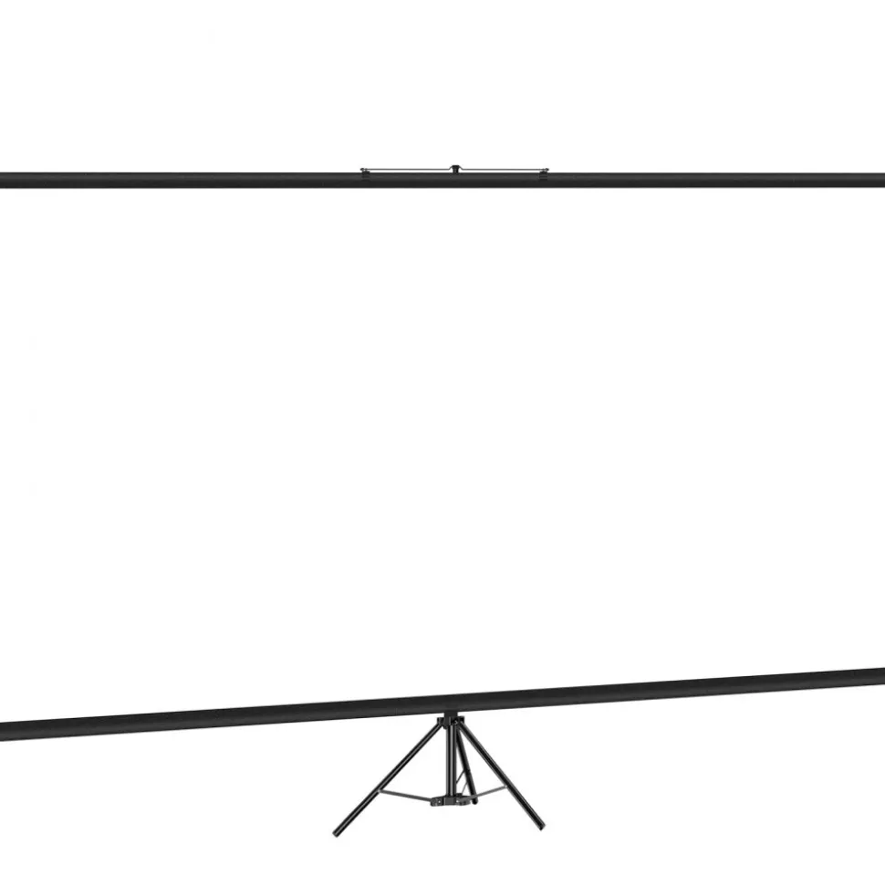 VEVOR Tripod Projector Screen with Stand 70 inch 16:9 4K HD Projection Screen Stand Wrinkle-Free Height Adjustable Portable Screen for Projector Indoor & Outdoor for Movie, Home Cinema, Gaming, Office