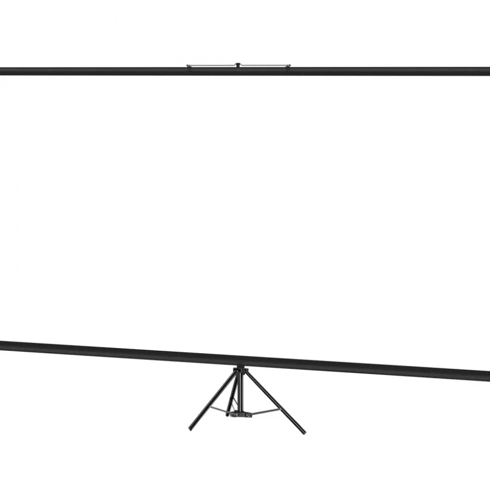 VEVOR Tripod Projector Screen with Stand 70 inch 16:9 4K HD Projection Screen Stand Wrinkle-Free Height Adjustable Portable Screen for Projector Indoor & Outdoor for Movie, Home Cinema, Gaming, Office