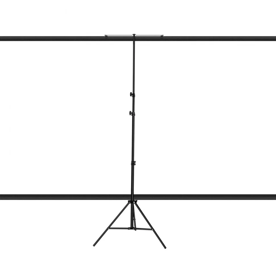 VEVOR Tripod Projector Screen with Stand 110inch 16:9 4K HD Projection Screen Stand Wrinkle-Free Height Adjustable Portable Screen for Projector Indoor & Outdoor for Movie, Home Cinema, Gaming, Office