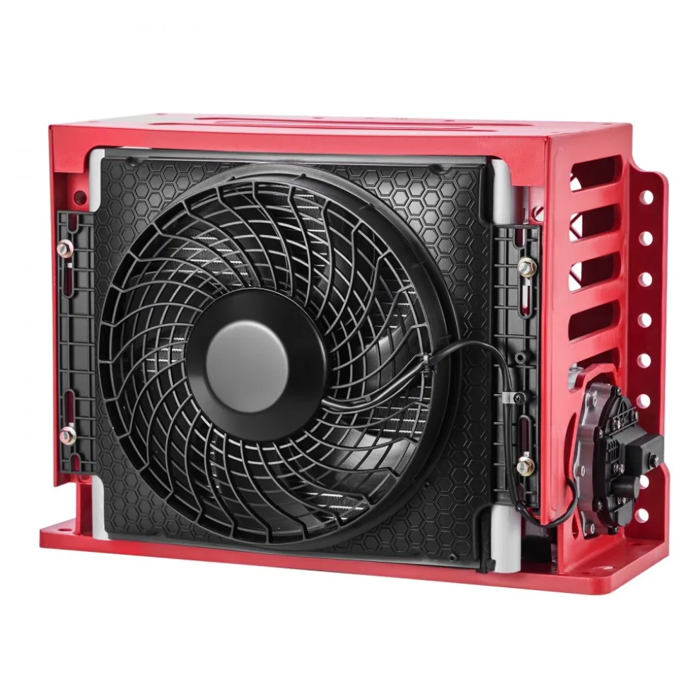 VEVOR Truck Air Conditioner, 12V 10000 BTU Mini Split AC Unit, 400 m³/h Airflow Cab Air Conditioner, Quiet A/C Unit Fast Cooling for Semi Truck, Camper, Construction Vehicle, Crane, Tractor, Excavator