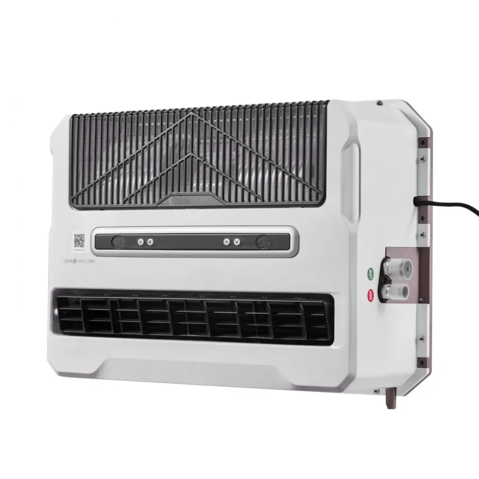 VEVOR Truck Air Conditioner, 12V 10000 BTU Mini Split AC Unit, 400 m³/h Airflow Cab Air Conditioner, Fast Cooling Low Noise for Semi Truck, Camper, Construction Vehicle, Crane, Tractor, Excavator