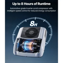 VEVOR Truck Air Conditioner, 12V 10000 BTU RV Rooftop AC Unit, 350 m³/h Airflow, Cooling & Heating 2 in 1 Function Cab Air Conditioner, Quiet A/C Unit for Semi Truck Trailer Motorhome Tractor Caravan