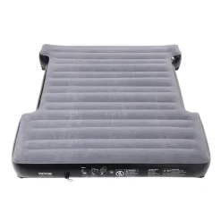 VEVOR Truck Bed Air Mattress, for 5.5-5.8 ft Full Size Short Truck Beds, Inflatable Air Mattress Camping Bed with 12V Air Pump 2 Pillows, Carry Bag, for Silverado, RAM, F Series, Sierra, Titan, Tundra