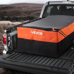VEVOR Truck Bed Cargo Bag, Waterproof 840D PVC, 51.18 x 40.16 x 21.85 in (26 Cubic Feet), Heavy Duty Cargo Bag for Truck Bed with 4 Bungee Cords with Hooks, Fits a Variety of SUV and Pickup Trucks